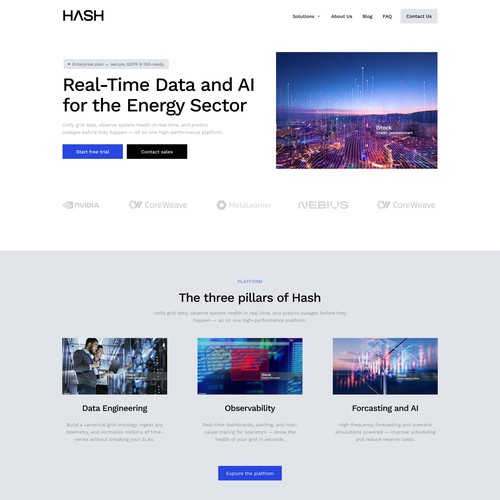 Data & AI website