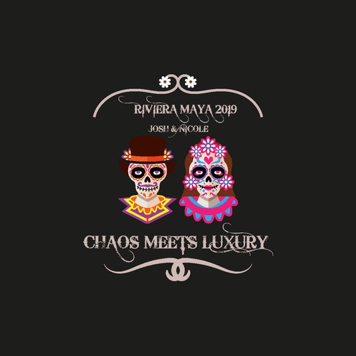 T-shirt "Chaos Meets Luxury"