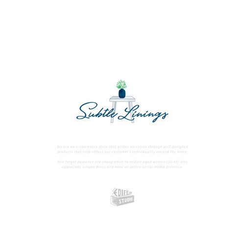 Logo design for a home decor company