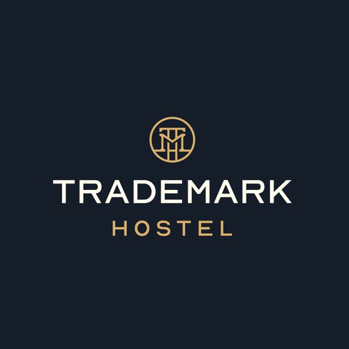 Trademark Hostel Logo Concept