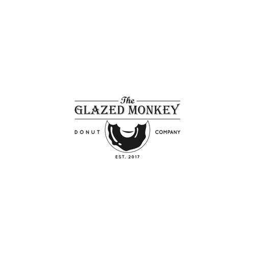 Classic logo for The Glazed Monkey