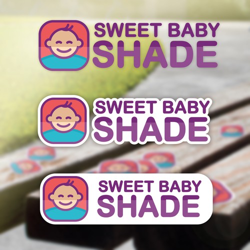 Logo concept for baby retail product: Sweet Baby Shade