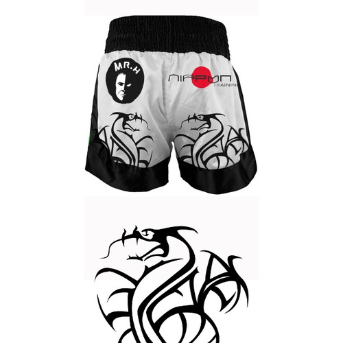 Muay Thai Team Shorts Design