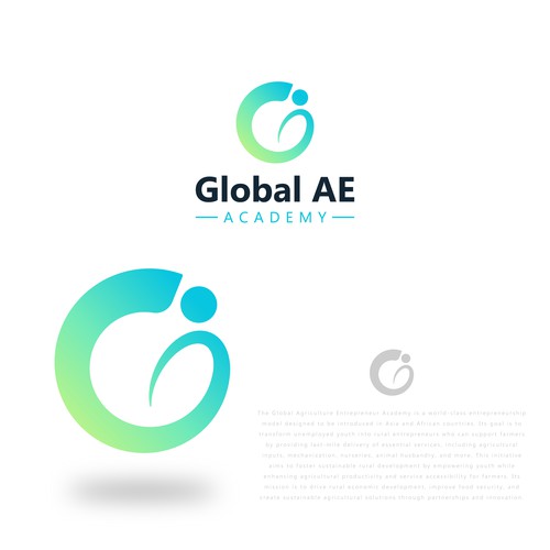 Logo for Global AE Academy. 