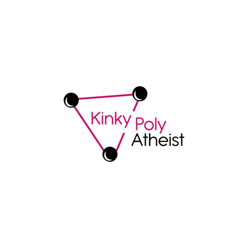 Kinky Poly Atheist logo