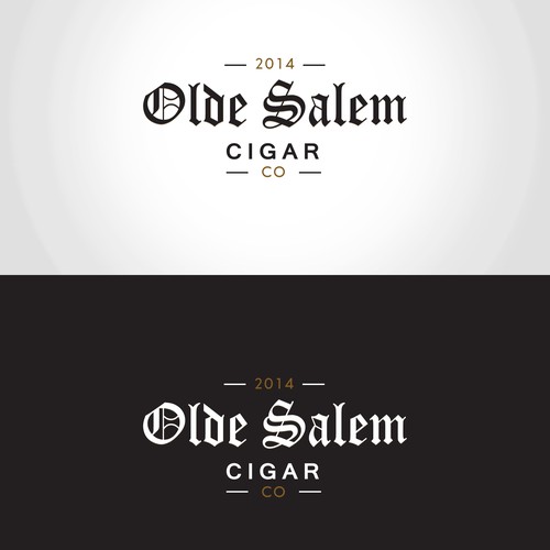 Classy, Elegant, Clean, Modern Cigar Logo