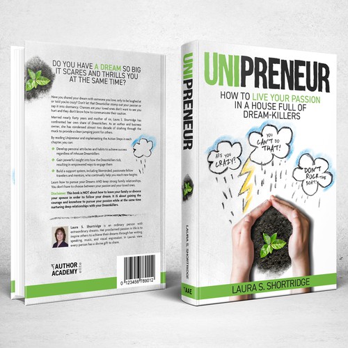 Book cover design for Unipreneur: How to Live Your Passion in a House Full of Dream-Killers