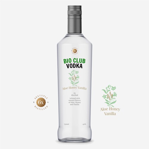 Vodka Label