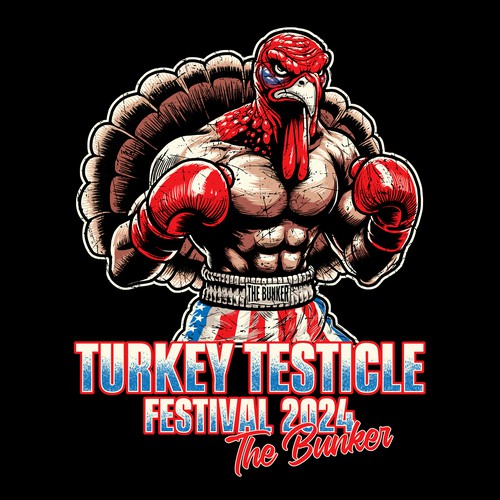 T shirt design for TURKEY TESTICLE