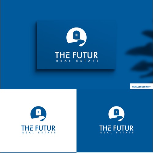 The future : real estate logo