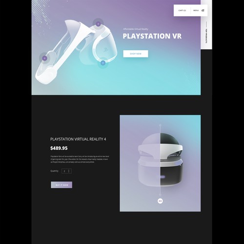 landing page