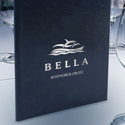 Create an elegant logo for a new Dinner Cruise Boat