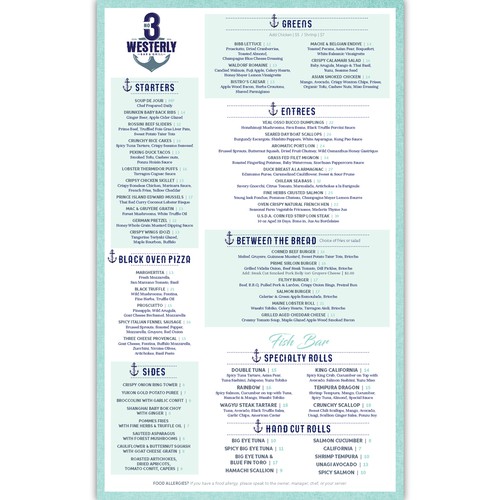 Menu Design