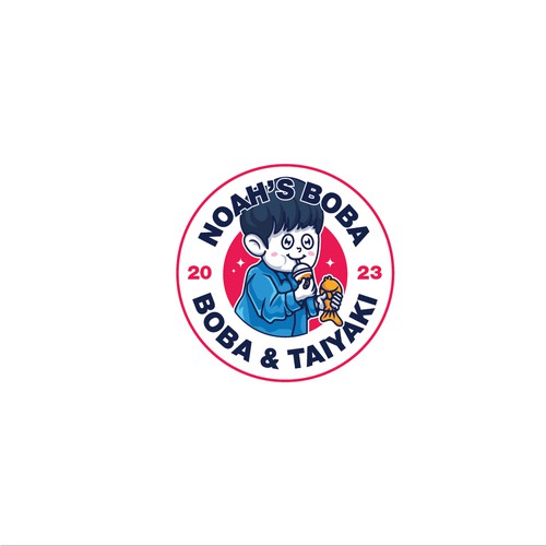 Noah Boba logo design