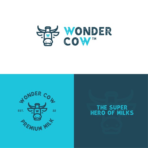 Wonder Cow - Logo concept