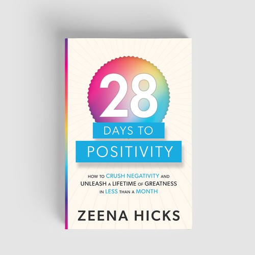 Cover proposal for a book about positivity.