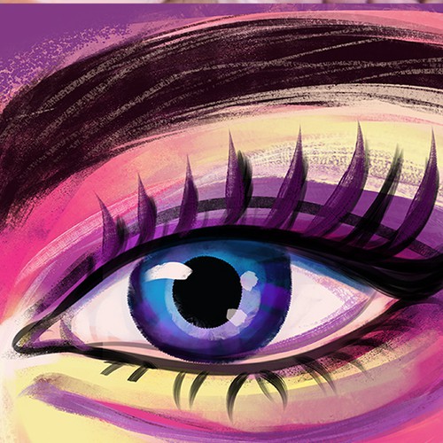 Packing for false eyelashes.