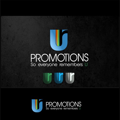 Logo design for U R promotions 
