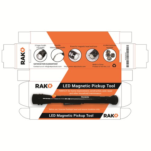 Box design for Magnetic pickup tool