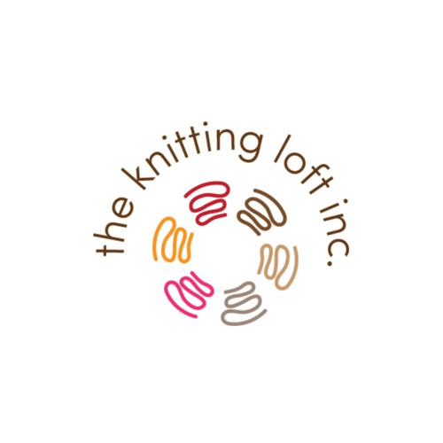 Logo concept for yarn shop
