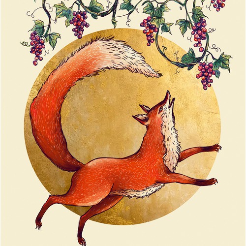 The fox and the grapes
