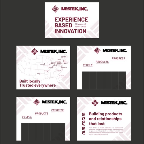 Clean & Simple Large Format Trade Show Display