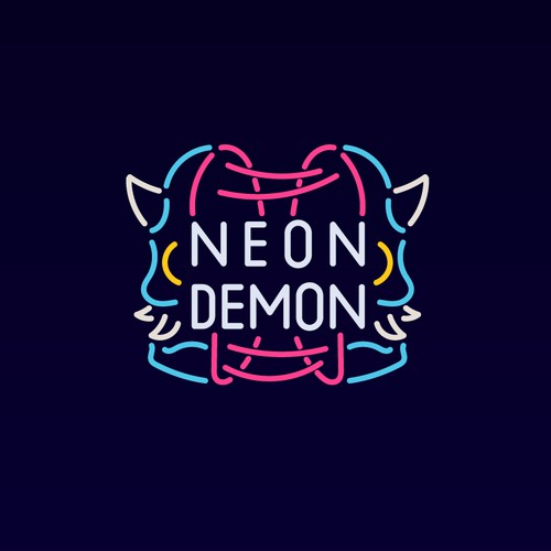 Neon logo for Neon Demon Studio