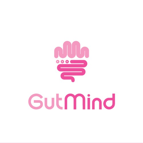 GutMind logo design