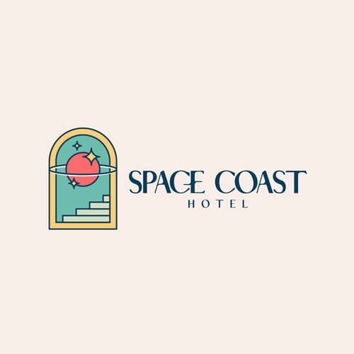 Space Coast Hotel Logo