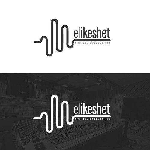 A logo design for a Music Studio