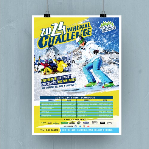 2024 Vertical Challenge Event Poster