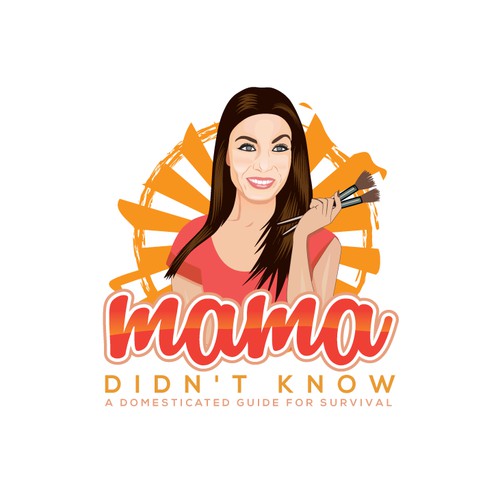 Design a powerful logo for Mama Didn't Know