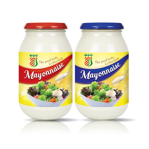 Mayonnaise label design
