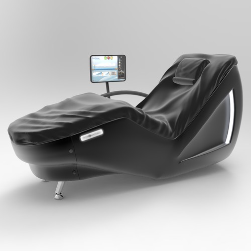 3D model of HydroMassage lounge chair