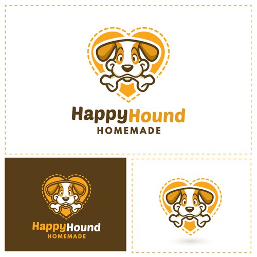 Logo concept for a pet food company
