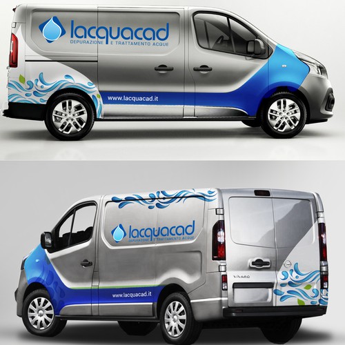 create graphics elegnate and visible for our vans