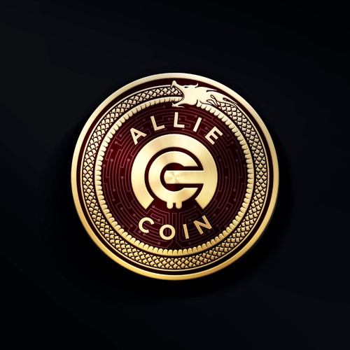 Design a logo for my creator coin "Allie Coin" - New trend in Cryptocurrency/Blockchain