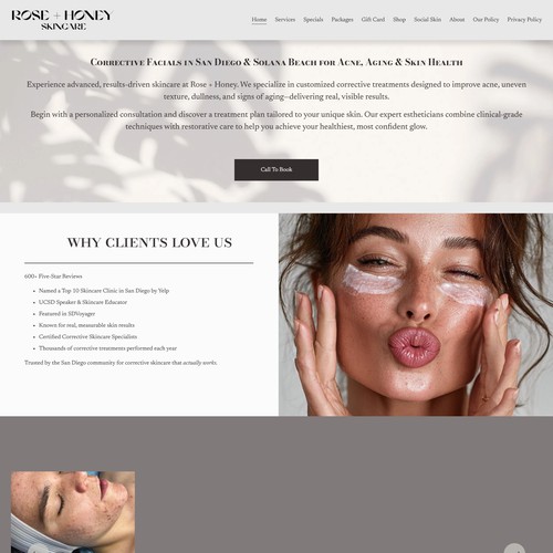Optimization of Rose +Honey Skincare