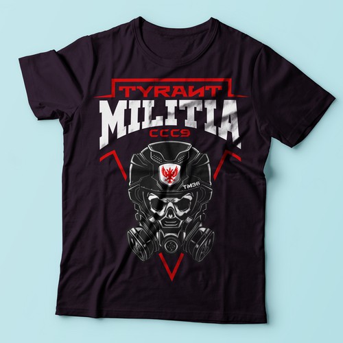 Tyrant Militia Runner up logo