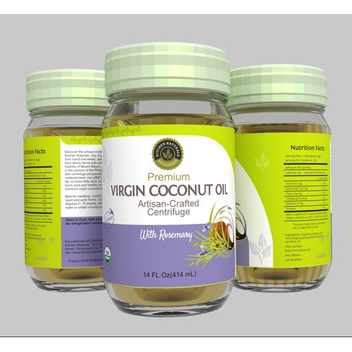Label forNaturals Virgin Coconut Oil