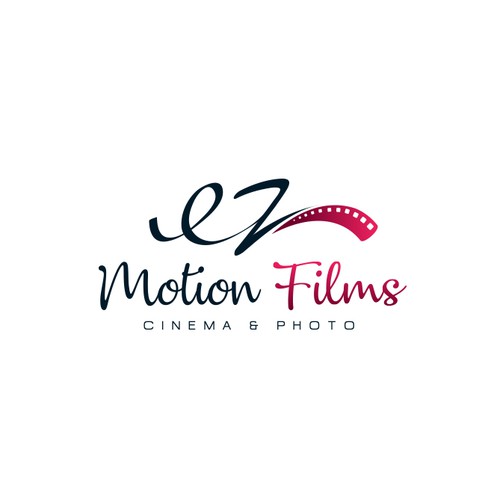 Creative logo for EZ Motion Films