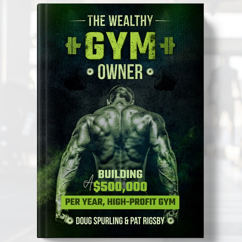 Dynamic Book Cover Design for Gym Owners