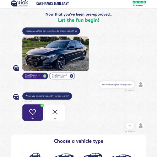 Automotive Web App UI/UX Design