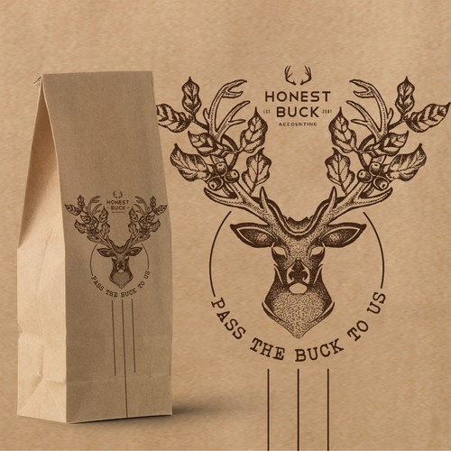 Coffee Bag Design for Accounting Firm
