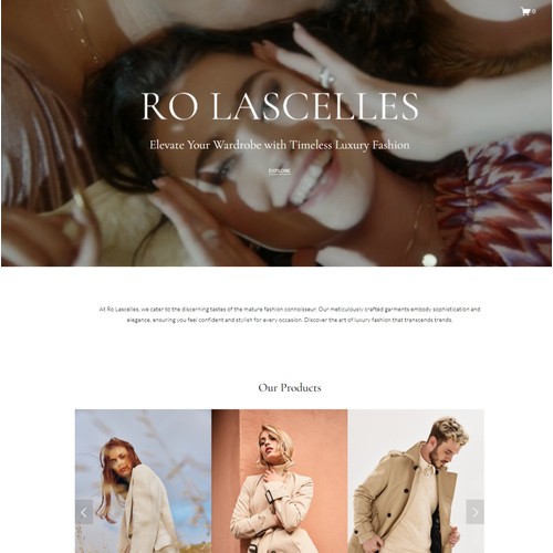 Fashion Website