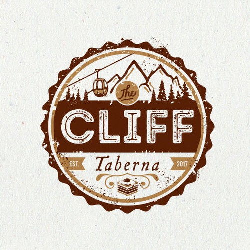 Logo design for The Cliff - Taberna