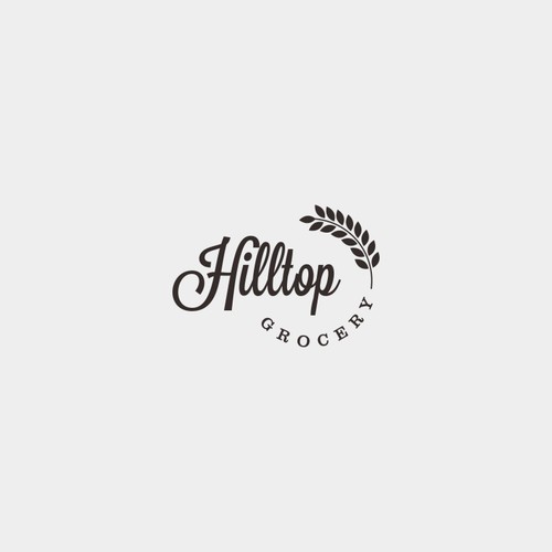 Logo concept for Hilltop Grocery
