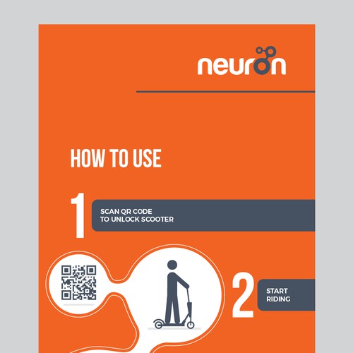 neuron signage design