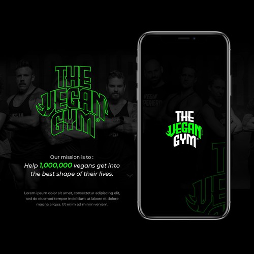 The Vegan Gym Logo