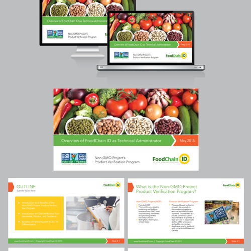 Powerpoint design for foodchain